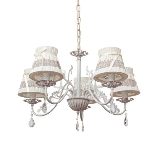 Люстра подвесная Abrasax EMMA (ЕММА) L.5401-5CREAM/G