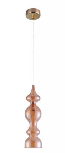 Светильник подвесной Crystal Lux Iris (Ирис) Iris SP1 A Amber