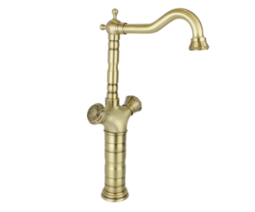 Смеситель для раковины Bronze de Luxe ROYAL 21973/1 на столешницу бронза