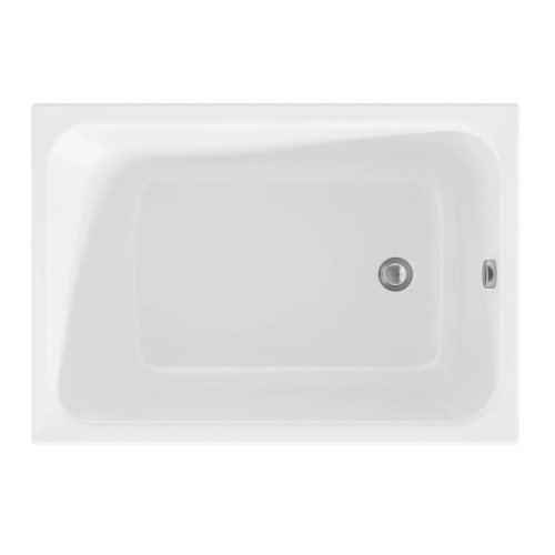 Ванна акриловая 1MarKa LETT 01лет1070 100х70 пристенная прямоугольная без каркаса Ванна акриловая 1MarKa LETT 01лет1070 100х70 пристенная прямоугольная без каркаса