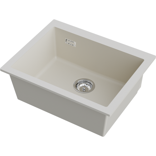 Кухонная мойка Omoikiri Omishima 60-U 4997558 60х20 цвет бежевый поверхность матовая