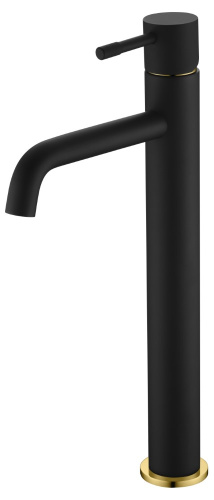 Смеситель Boheme Uno 462-BG на столешницу золото