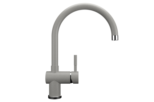 Смеситель для кухни Ulgran Classic U-021-310 на раковину серый