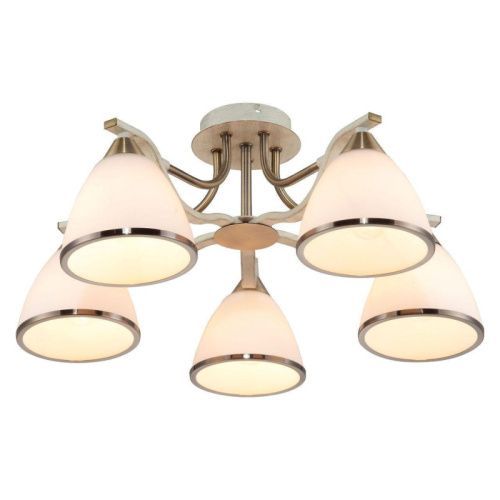 Люстра потолочная Toplight Sheena Bronze (Схеена Бронзе) TL3670X-05AB