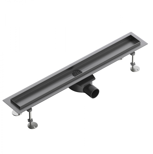 Душевой лоток Wonzon & Woghand WW-651700T-BGM 75х10 темный графит