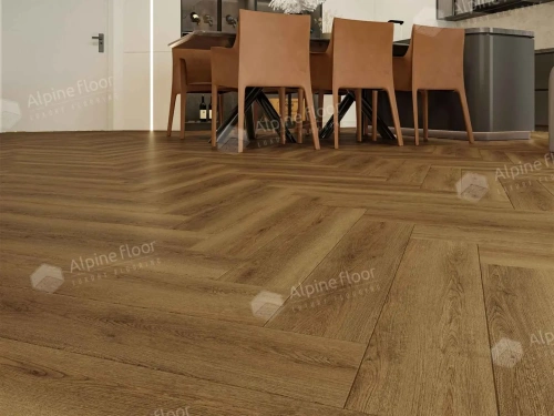Кварцвиниловая плитка Alpine Floor Parquet LVT ECO-16-31 Дуб Капелла толщина 0.25 см 43 класс 590х118