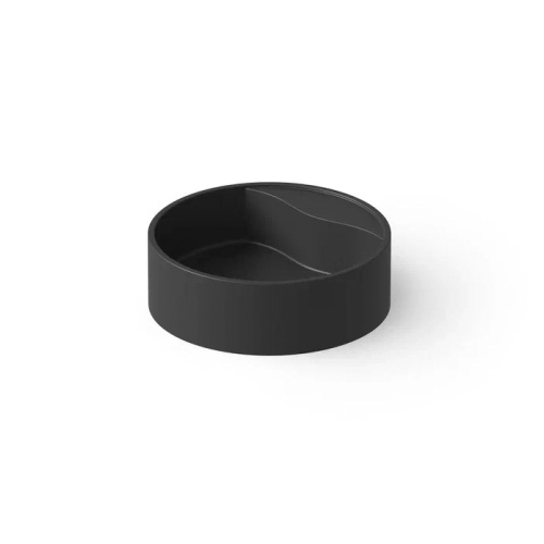 Раковина керамическая Dea Design Washbasins DD9062 450 16 50х50 накладная цвет черный без отверстий под смеситель