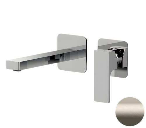Смеситель для раковины Remer Absolute AU15PLXV встраиваемый в стену нержавеющая сталь