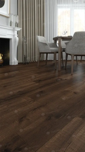 SPC ламинат Alpine Floor Real Wood ECO 2-2 MC Дуб Мокка толщина 0.6 см 43 класс 1220х183
