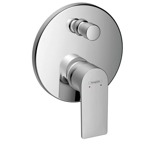 Смеситель Hansgrohe Rebris E 72468000 настенный встраиваемый хром