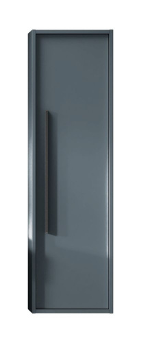 Шкаф-пенал Visobath Aqua 72066 35х30х120 подвесной цвет светло-синий