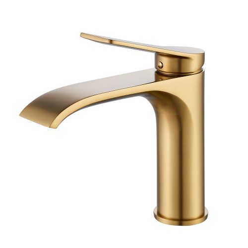 Смеситель Shevanik S4101G на раковину золото