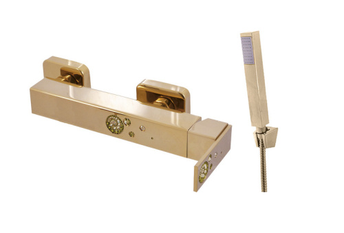 Смеситель для душа ROYAL ROYAL1080.5/1Z настенный золото