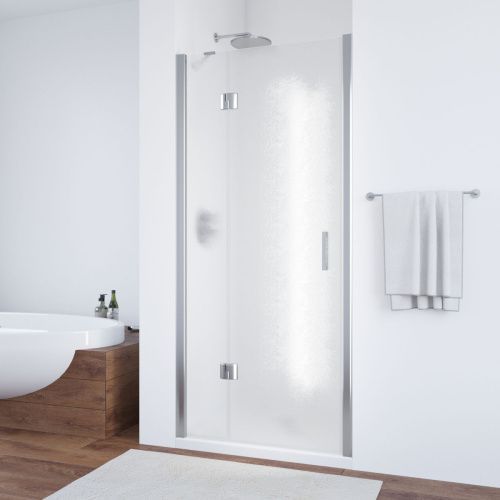 Душевая дверь Vegas-Glass AFP TUR+NOVO AFP TUR NOVO h1890 90 08 02 L 90х190 стекло рифленое профиль хром