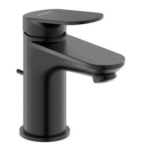 Смеситель Duravit Wave WA1010001046 на раковину/столешницу черный матовый