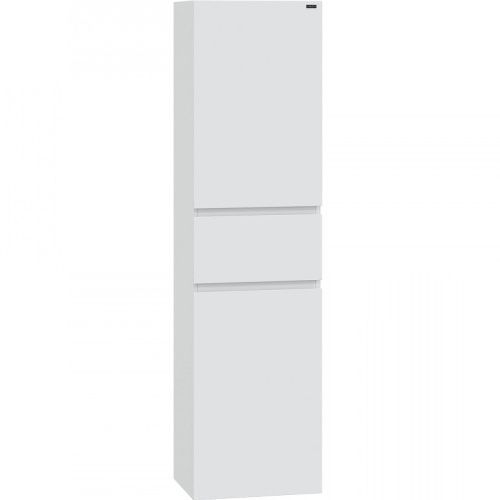 Шкаф-пенал СанТа Марс 700309 40х30х150 подвесной цвет белый