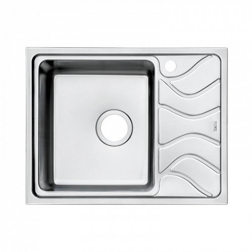 Кухонная мойка IDDIS Reeva REE61SLi77 62х48 цвет хром поверхность глянцевая