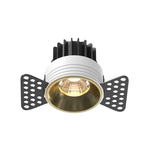 Светильник встраиваемый Maytoni Technical Round DL058-7W3K-TRS-BS