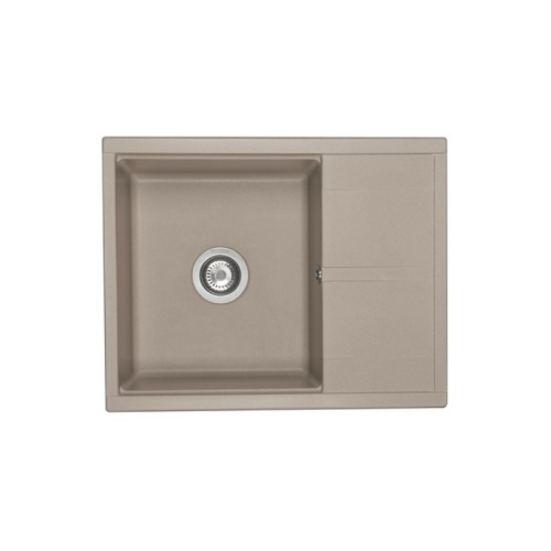 Мойка кухонная Aquaton Делия 1A718632DE250 65х51,6 цвет серый шелк