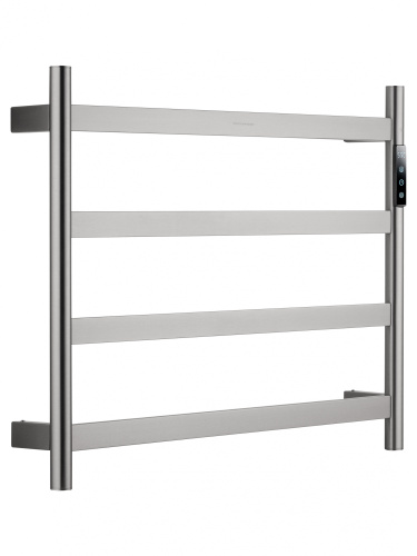 Полотенцесушитель электрический Wonzon & Woghand Essen WW-A404-BR 60х50 никель