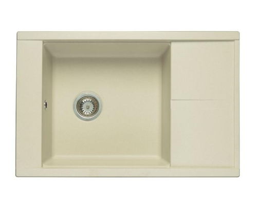Мойка кухонная Aquaton Делия 1A715132DE240 78х51 цвет жемчуг