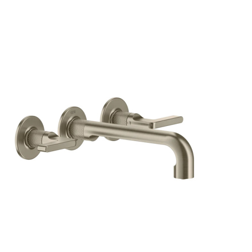 Смеситель для раковины Gessi Inciso 58090#149 встраиваемый в стену никель (внешняя часть)