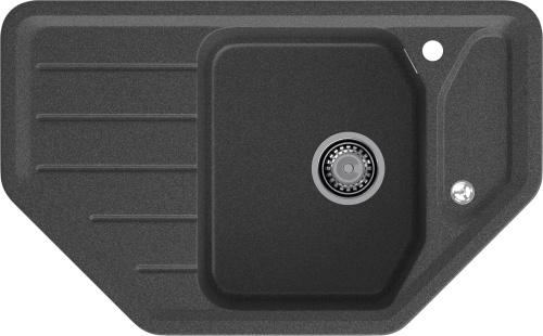 Кухонная мойка Granfest Corner C-800E графит 79х59 цвет графит
