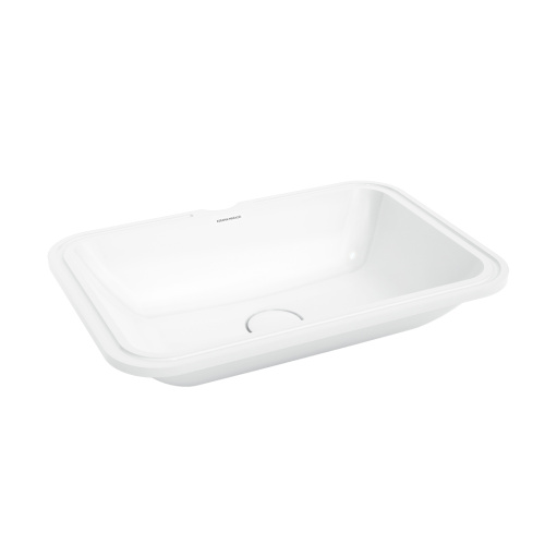 Раковина керамическая Kerama Marazzi PLAZA PLR.wbu.55 55х38 встраиваемая цвет белый