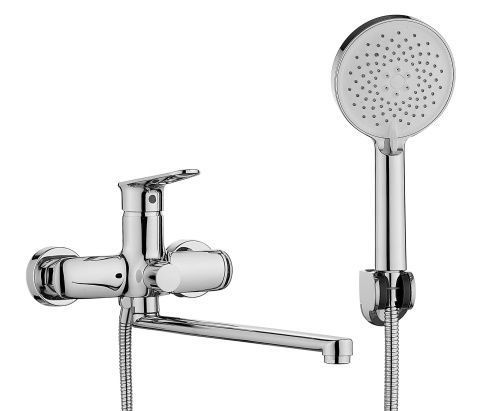 Смеситель для ванны и душа Savol S-600609A настенный хром