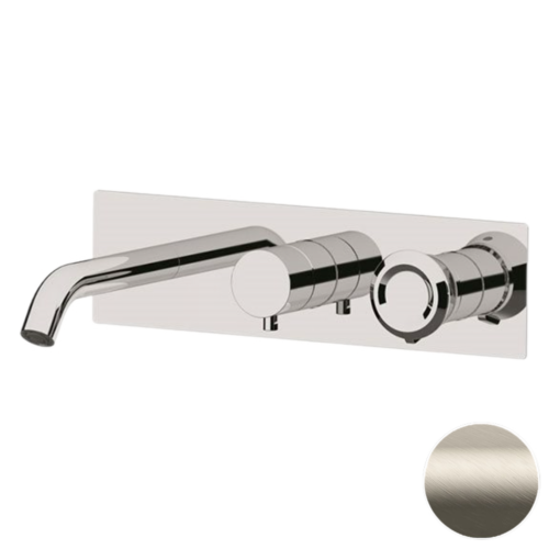 Смеситель для ванны Remer Element ET54D2XV встраиваемый в стену сталь без термостата