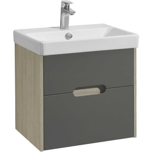 Тумба под раковину Aquaton Оливия 1A254201OLUG0 53х43х48 подвесная цвет дуб остер