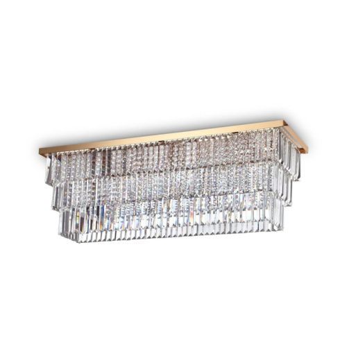 Люстра потолочная Ideal lux MARTINEZ (МАРТИНЕЗ) Martinez PL8 Oro