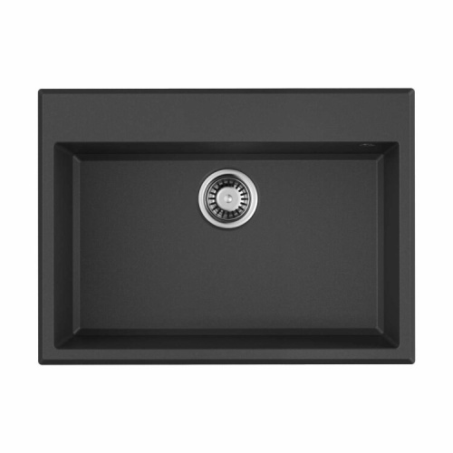 Раковина Omoikiri Tedori 68 см 4993964 встраиваемая цвет черный