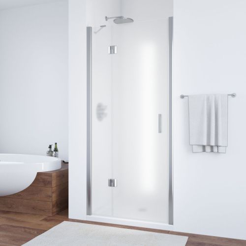 Душевая дверь Vegas-Glass AFP TUR+NOVO AFP TUR NOVO h1890 90 08 10 L 90х190 стекло матовое профиль хром