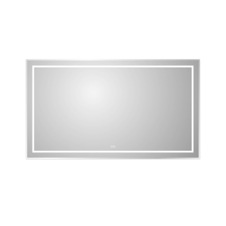 Зеркало в ванную BelBagno Kraft SPC-KRAFT-1400-800-LED-TCH-WARM 140х80 цвет серый