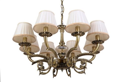 Люстра подвесная Abrasax Sylvia (Сылвиа) L.8110-8BR SHADE