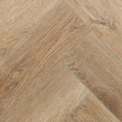 SPC ламинат CronaFloor Herringbone Дуб Монпелье H004 Т070824 толщина 0,45 см 42 класс 640х128