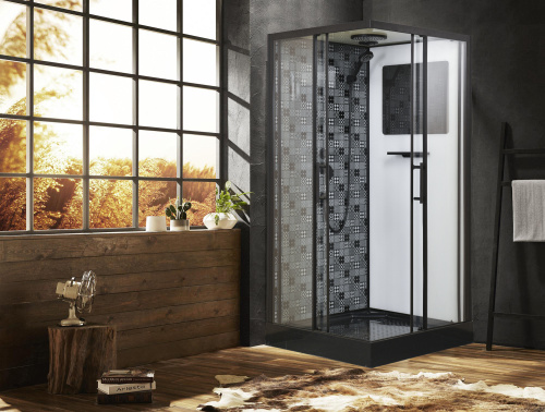 Душевая кабина Esbano ELEGANCIA ESKBB100CKR 100х100 квадратная с крышей ориентация универсальная Душевая кабина Esbano ELEGANCIA ESKBB100CKR 100х100 квадратная с крышей ориентация универсальная
