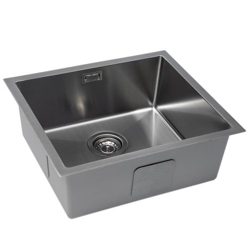 Кухонная мойка Grandex Aqua PROLINE 55 300206 55х45 цвет сатин поверхность матовая