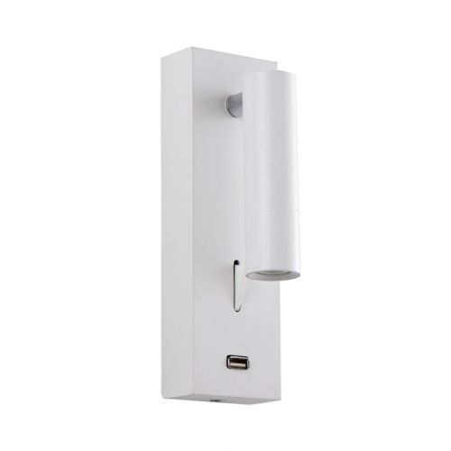 Светильник настенный Crystal Lux CLT 210 CLT 210W USB WH