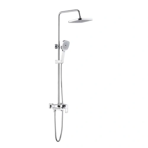 Душевая стойка Shevanik S8236 настенная цвет хром