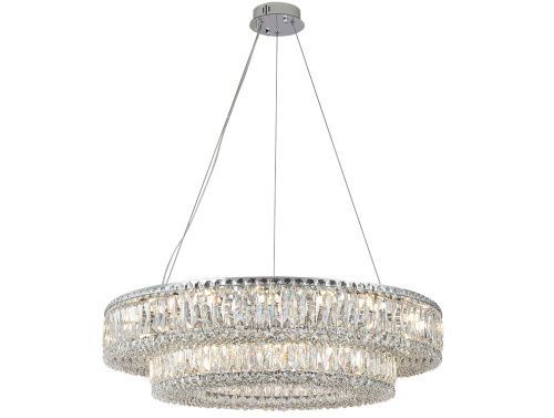 Люстра подвесная Newport 8450 8450+28/S chrome