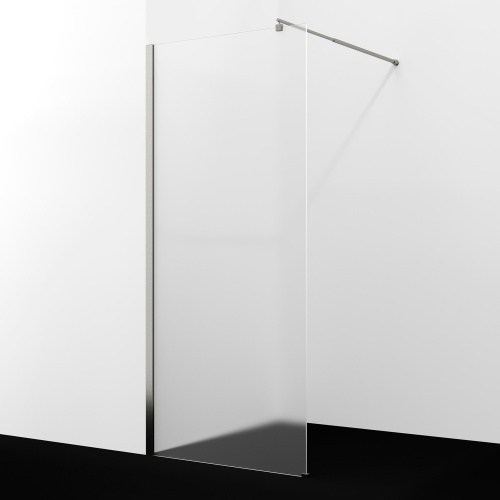 Душевая перегородка WasserKRAFT Rur 30W 30W40BN-MG 120х200 стекло матовое профиль никель