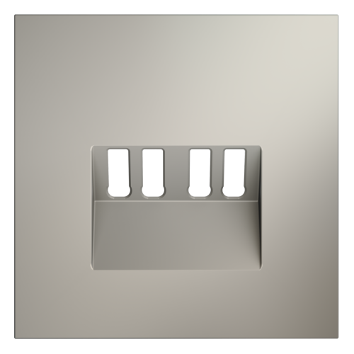 Накладка для розетки акустической 4-местной VOLTUM S70 VLS001503