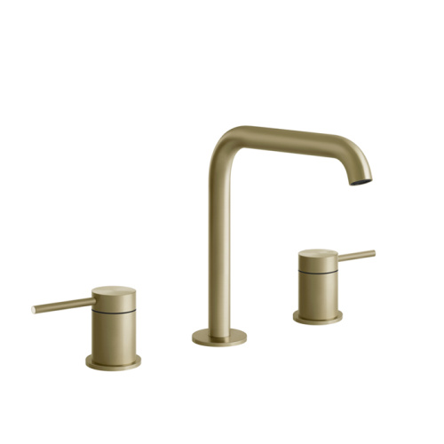 Смеситель Gessi Gessi316 54012#727 на раковину золото