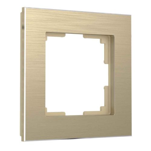 Рамка на 1 пост Werkel Aluminium (Алуминиум) 4690389158001