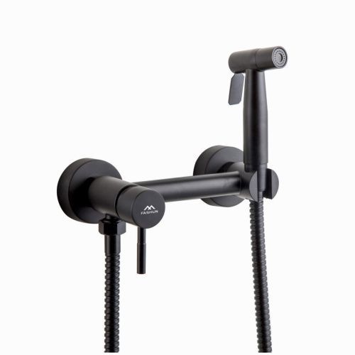 Гигиенический душ со смесителем Fashun A57503-7 черный
