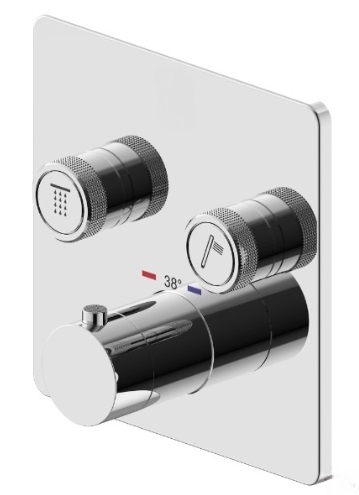 Смеситель для душа Plumberia Selection Psbox PSB2902CR встраиваемый хром