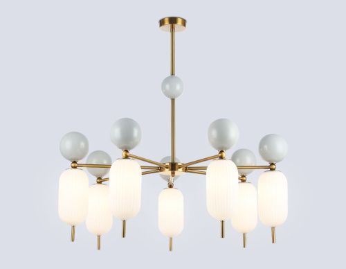 Люстра на штанге Ambrella Light Ceramo Modern (Церамо Модерн) LH53106