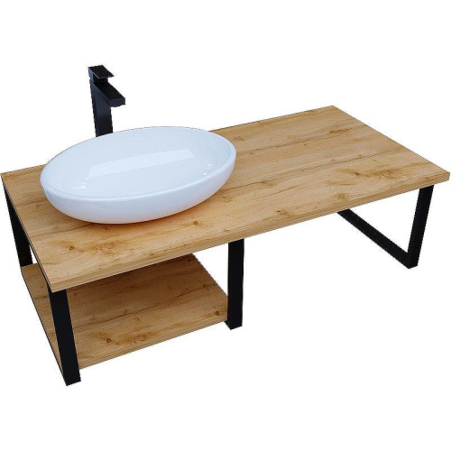 Столешница 1MarKa Grunge Loft Ц0000004100 120х60 накладная цвет дуб вотан